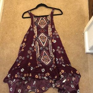 Free People Tunic Ruffle Dress
